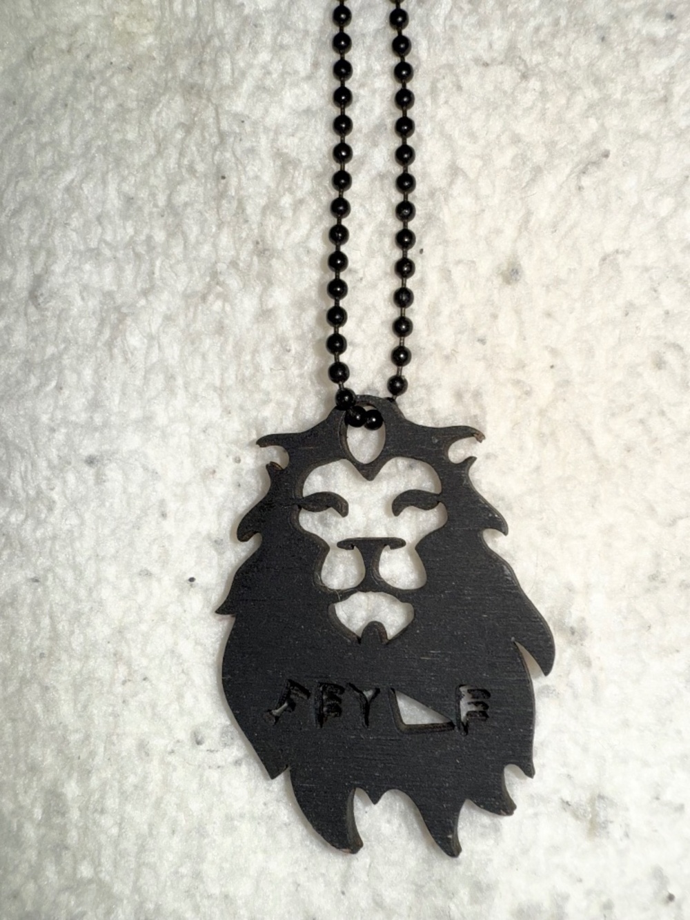 Covfefe Hebrew Necklace, Tribe of Judah necklace Wooden Necklace Handcrafted New